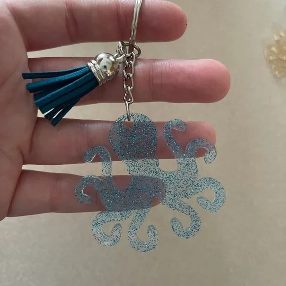 🎉🎉HP🎉🎉 Handmade Octopus Keychain - Picture 4 of 7